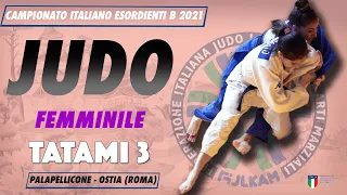 Judo - Campionato Italiano Esordienti B 2021 - Giorno2 Tatami3