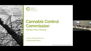 Cannabis Control Commission Public Meeting | June 08, 2023