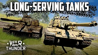 Long-serving tanks / War Thunder