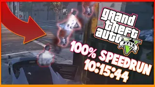 100% GTA 5 SPEEDRUN in 10:15:44 | Former World Record