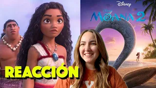 REACCION TEASER TRAILER (DOBLADO) MOANA 2 - DISNEY - Zamy Baumüller