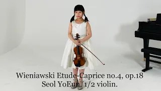 Wieniawski Etude-Caprice no.4, op.18