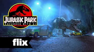 Jurassic Park Enhanced With AI