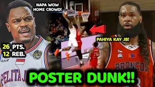 POSTER DUNK! Napa Wow kay Justin Brownlee ang Home Crowd! Pinahiya ang Centro ng kalaban! MAMAW MODE