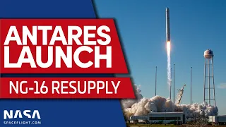 Antares Launches Cygnus NG-16 Mission to Resupply Space Station