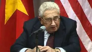 Former Secretary Kissinger Delivers Remarks