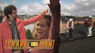 BEST moments of Richard Ayoade & Sally Phillips in Stockholm | Travel Man