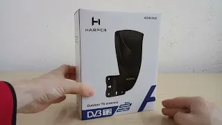 TV антенна Harper ADVB-2420. Распаковка и основные сведения