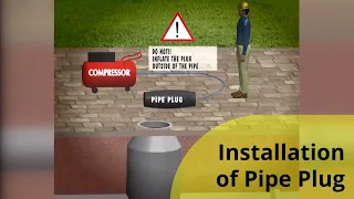 PlugCo | Installation of Pipe Plug