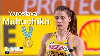 Yaroslava Mahuchikh (Ukraine) High Jump - European Indoor 2023 Final