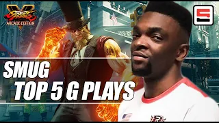 Smug's best G plays during Capcom Pro Tour 2019 | ESPN Esports