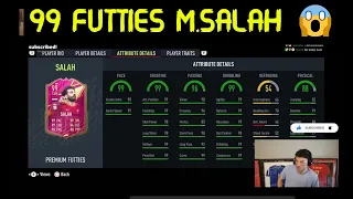 Runthefutmarket Reacts To 99 FUTTIES M.SALAH SBC - FIFA22 ULTIMATE TEAM!