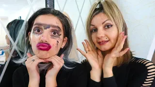 MAKEUP Challenge Ирочка и МАМА наводят красоту к 8 Марта