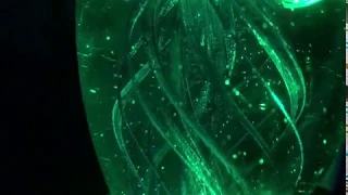 Настольный светильник медуза