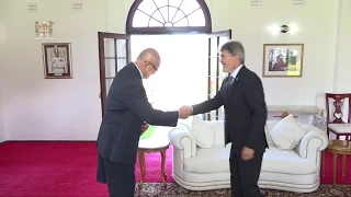 Fijian President received letter of credence from the non-resident Ambassador of Hungary