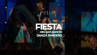 Rutina de Danza Pandero para “Fiesta” de Miel San Marcos