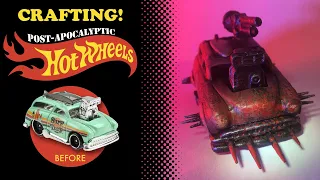 DIY Crafting a Mad Max Post-Apocalyptic Hot Wheels Die-Cast Car
