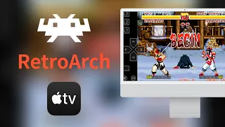 All-in-one simulator RetroArch Apple TV client usage tutorial (CC subtitles)