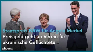 Verleihung des Staatspreis NRW an Angela Merkel am 16.05.23