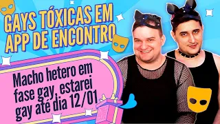 OS GAYS MAIS TÓXICOS DO GRINDR