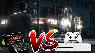 Xbox one vs  GTX 1050TI the evil within 2  [Test FPS]
