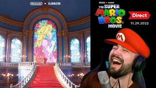 2nd Trailer! | Nintendo Direct: The Super Mario Bros. Movie | Live Co-Stream Reaction