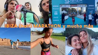 MEDIA MARATÓN DE IBIZA y un finde muy bien acompañada 🏃‍♀️💖