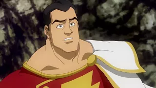 Superman and Shazam vs Black Adam  - Fight Scene - Part 1