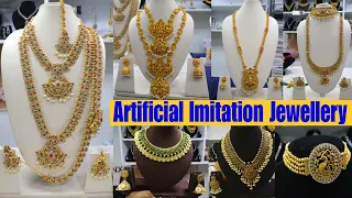 Nakshi Imitation jewellery Wholesale Market | Cheap & Best | Temple Jewellery Manufacturers Mumbai