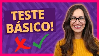 TESTE BÁSICO! Dá ou dar? Está ou estar? VOCÊ ACERTA TUDO? | Português com Letícia