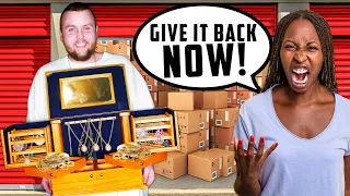 I Found Her Jewelry Box And She Is SO MAD! I Bought Her Storage Unit!