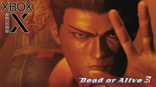 Dead Or Alive 3 (Xbox Series X) Backwards Compatibility Gameplay [4K 60FPS]