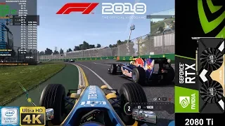 F1 2018 Classic 2006 Renault R26 Maximum Settings 4K | RTX 2080 Ti | i7 8700K 5.3GHz