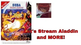 Let's Play Some Aladdin on Master System and Other Games!