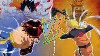 Наруто против Луффи / Кто из них СИЛЬНЕЕ? / Грандиозная битва Naruto vs  Luffy!!!! / GARBAGE SHOW