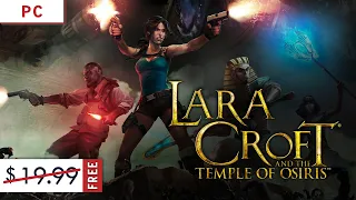 LARA CROFT AND THE TEMPLE OF OSIRIS Gameplay. Have you get that game Free on Steam?