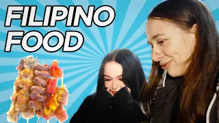 Elsa and Nevada Try Filipino Food for the First Time!!!