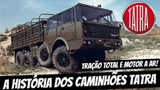 A incrível história dos CAMINHÕES TATRA