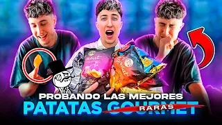 PROBANDO LAS MEJORES PATATAS FRITAS GOURMET *MUY RARAS* | El Editor me la lía 😡