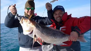 Nuova pescata super in verticale con le zoka ball