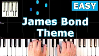 James Bond Theme - Piano Tutorial Easy