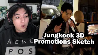 Jung Kook ‘3D (feat. Jack Harlow)’ Promotions Sketch - Reaction