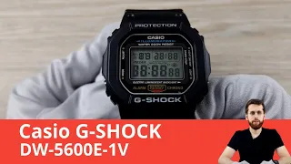 Полная настройка Casio G-Shock DW-5600E-1V