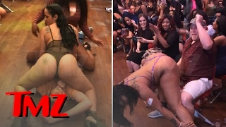 V LIVE STRIP CLUB HAPPY FAN GETS DOUBLE-TEAMED In Wild Memphis Casting Call | TMZ