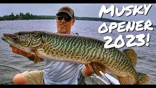MUSKY FISHING is back in SUNSET COUNTRY! Opening day of 2023!