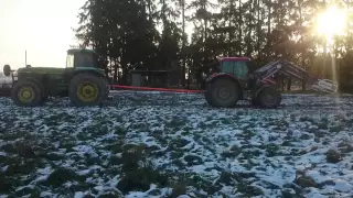 John deere VS Zetor. Lithuania