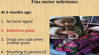 Normal development in children | Developmental milestones I Pediatrics