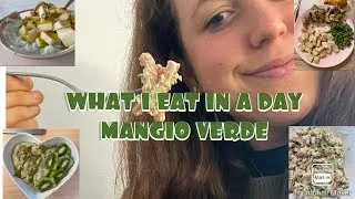 WHAT I EAT IN A DAY - MANGIO SOLO COSE VERDI