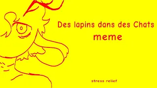 Des lapins dans des Chats// meme // fw + sh warning