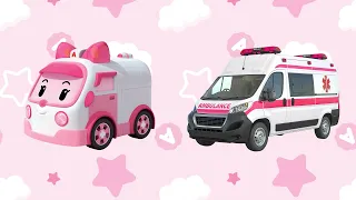 Apprendre le Type de Voiture | Ambulance | Voiture de Police | Jouets D'enfants | Robocar POLI télé